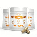 Peak Revival-X Turkesterone + Tongkat Ali + Colostrum – Testosterone, Muscle Growth & Energy Support – 60 Capsules - One