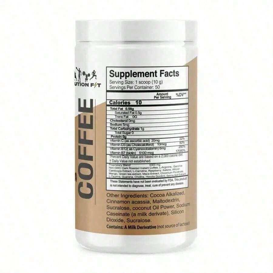 Evolution Coffee Cappuccino Flavor Beverage Creamy With L-Carnitine A Dietary Supplement Product - Default Color
