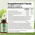 BUPORAI Soursop Shilajit Sea Moss Lion's Mane - Has Natural Antioxidant Properties To Boost Immunity And Support Cell Regeneration - 120pcs - Default Color