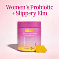 LEEFAR Her Juicy  Feminine Probiotics Gummies- All In One Solution With Slippery Elm And Prebiotics&Lactobacillus Probiotic Blend For Women's PH Balance And Dryness - Hawaiian Pineapple Gummies 60 Count Hawaiian Pineapple Women's Probiotic - 3PCS