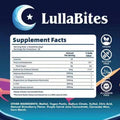 LullaBites Natural Sleep Gummies – Melatonin-Free Blend With 5-HTP, L-Theanine, Magnesium & Valerian – Vegan, Sugar-Free, Halal – Strawberry Flavor – 60 Gummies (30 Servings) - 2PCS