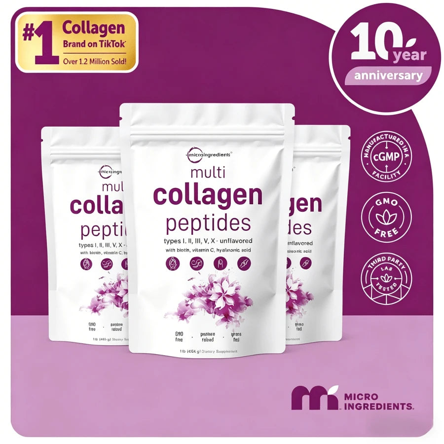 Multi Collagen Peptides Powder, 8oz - Default Color