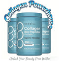 NeoCell Collagen Bio-Peptides Powder - 20oz - Superior Absorption - Grassfed Protein Supplement - Advanced With 18 Essential Amino Acids - Default Color