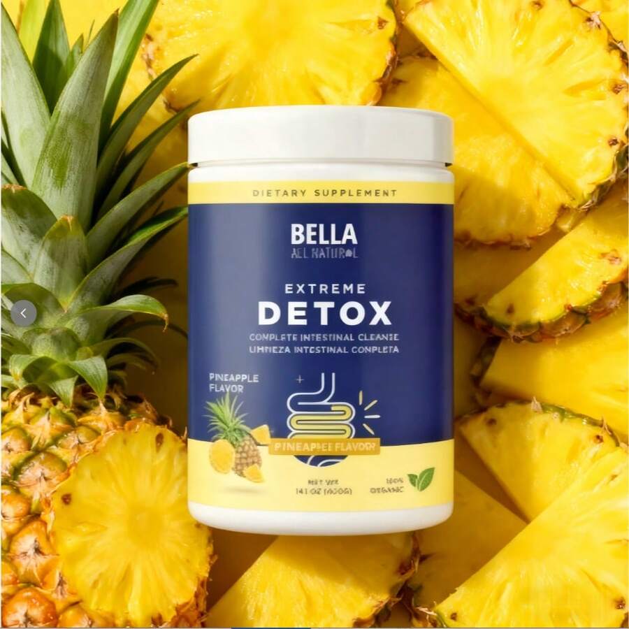 Bella Natural Premium Herbal Blend Powder, Pure Plant Derived Formula, 400 Grams Net Weight - Default Color