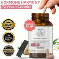 Hormone Harmony Supplement For Women - Natural Hormonal Balance Support |   Menopause & Perimenopause Wellness L Helps With Hot Flashes & Mood 72 Capsules - 3PCS