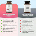 Hormone Harmony Supplement For Women - Natural Hormonal Balance Support |   Menopause & Perimenopause Wellness L Helps With Hot Flashes & Mood 72 Capsules - 2PCS