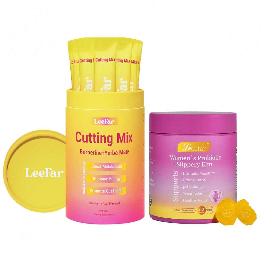 Live Exclusive Dual Pack, LEEFAR Probiotic Powder With Multiple Herbal Ingredients - 1