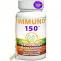 Immuno 150, Immune Support Supplement, Packed With 70 Plant Minerals, 13 Essential Vitamins And 68 Additional Nutrients-150 Vegetable Capsules- Immune Boost For All Age Groups - Default Color