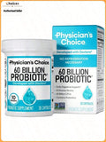 Physician's Choice 60 Billion Probiotic Capsules|     10 Strain Probiotic + Prebiotic Blend|     Dietary Supplement|     30 Count - Default Color