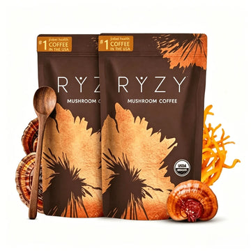 RY-ZY Organic Mushroom Coffee (30 Servin