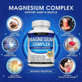Magnesium Complex 8 EssentialMagnesium Supplement Fitness Edible - 3bottle