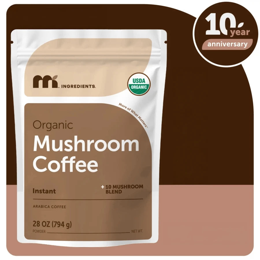 Organic Instant 10 In 1 Mushroom Coffee 