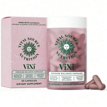 Vital Source Nutrition ViXi Healthy Female Physiological Function Support Supplement |     With LactoSpore ®   , Cranberry & Pineapple |     Vegan Non-GMO |     30 Servings |     Dietary Supplement - Default Color