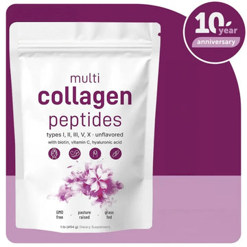 Multi Collagen Peptides Powder, 8oz - Default Color