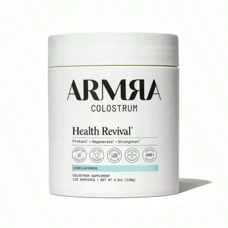 ARMRA Colostrum QW Unflavored Jar, Dieta