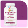 Women's Magnesium Complex Dietary Supplement, 240 Vegetarian Capsules, 20‑In‑1 Formula Featuring Vitamin D3, K2, Ashwagandha & Other Ingredients, Filler Free, Non‑GMO - Default Color