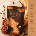 Premium Infused Instant Coffee, USDA Organic Medium Roast, 6‑Mushroom Blend Containing Lion's Mane & Turkey Tail, USA‑Grown, 30 Servings - Default Color