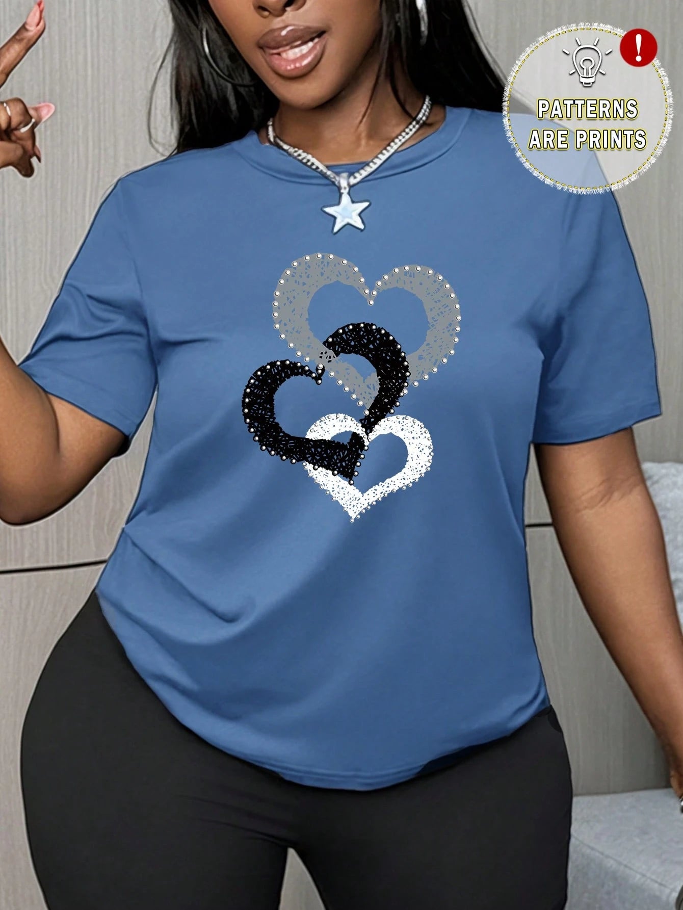 BamGleam slim fit women's casual short sleeve t-shirt with minimalist fashion design for summer