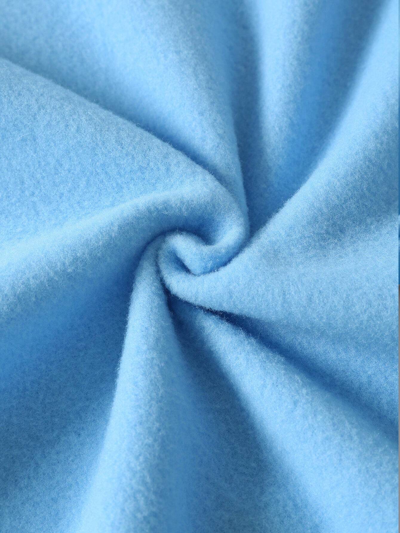 Blue lightweight women's pullover