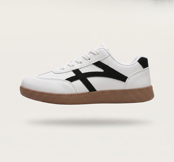 Women's Casual Skate Sneakers – White